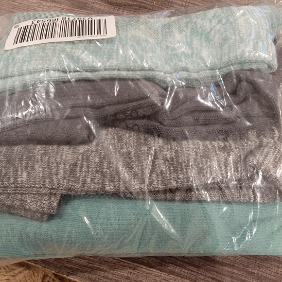 TOMMIE COPPER Compression Over Calf Socks Jade Green 4 Pc Nanoglide Large NWT - Picture 6 of 15